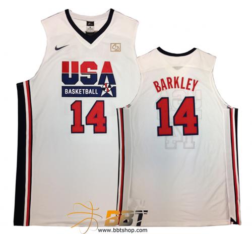Nike Authentic USA 92 Barkley Jersey