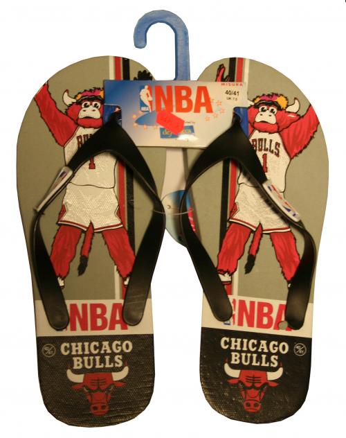 NBA Flip Flops Chicago Bulls Mascotte